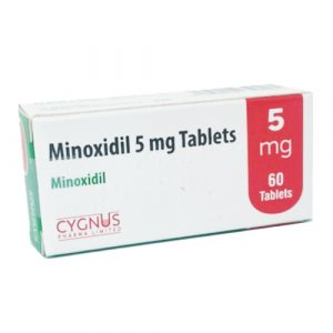 Minoxidil (5mg) (x50 Tablets)