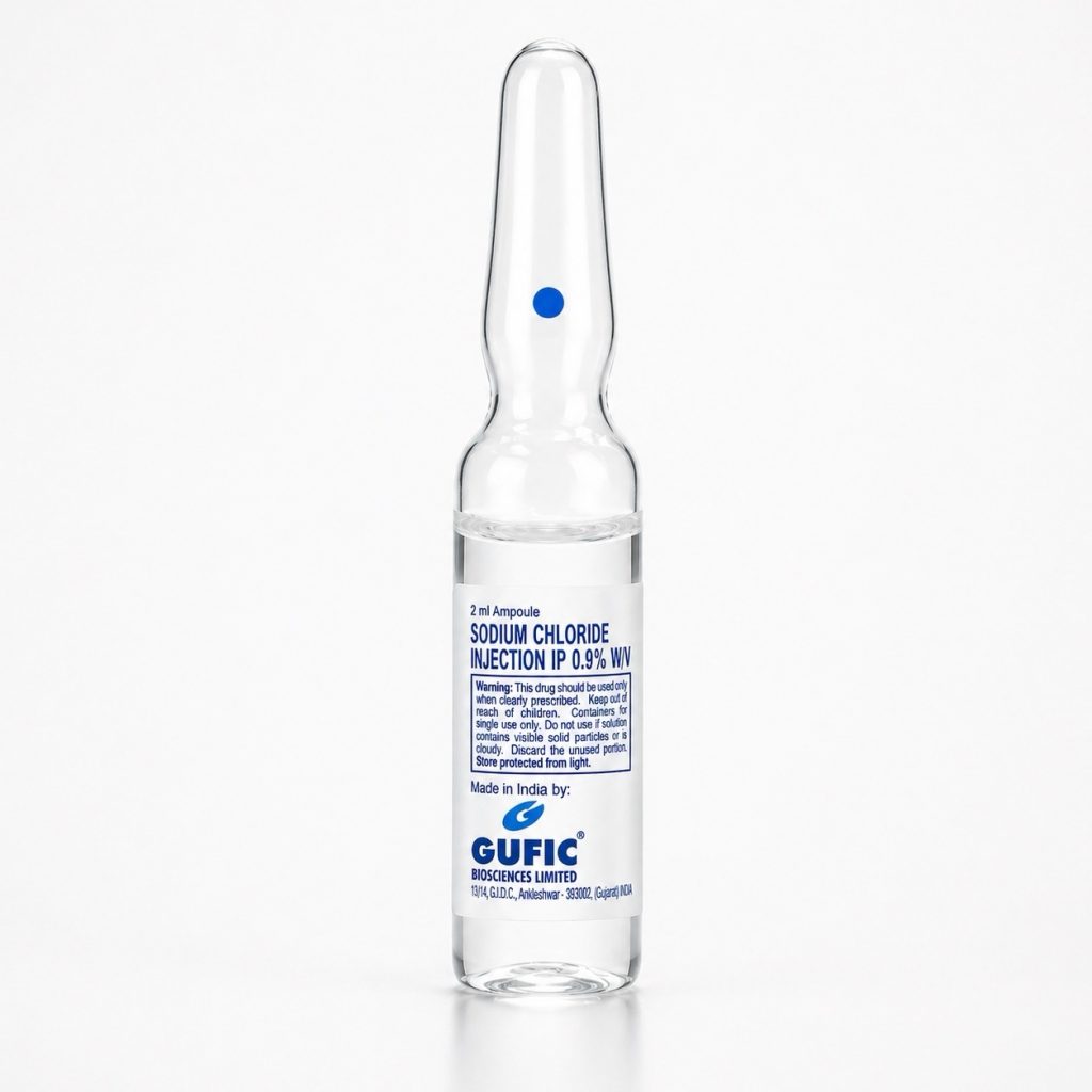 2ml Sterile Injection Water (Sodium Chloride 0.9%)